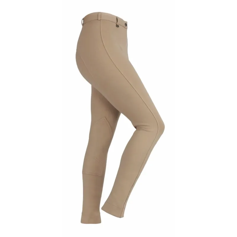 Shires Ladies Saddlehugger Jodhpurs - Beige